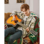 Donner DAG-1CS Acoustic Guitar Full Size Cutaway Mahogany + Bag - Image 2